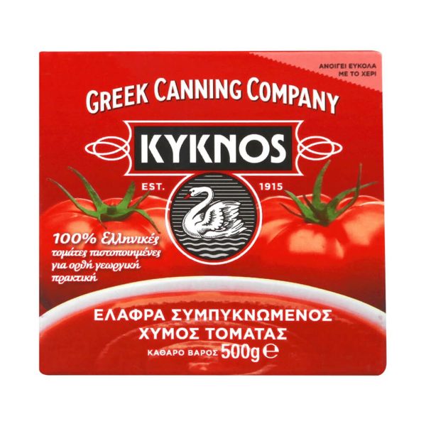 KYKNOS ΣΥΜΠΥΚΝΩΜΕΝΟΣ ΧΥΜΟΣ ΤΟΜΑΤΑΣ 500g