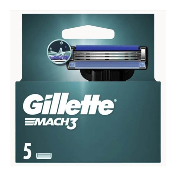 GILLETTE ΑΝΤΑΛΑΚΤΙΚΑ ΞΥΡΑΦΑΚΙΑ MACH 3 X 5τεμ.