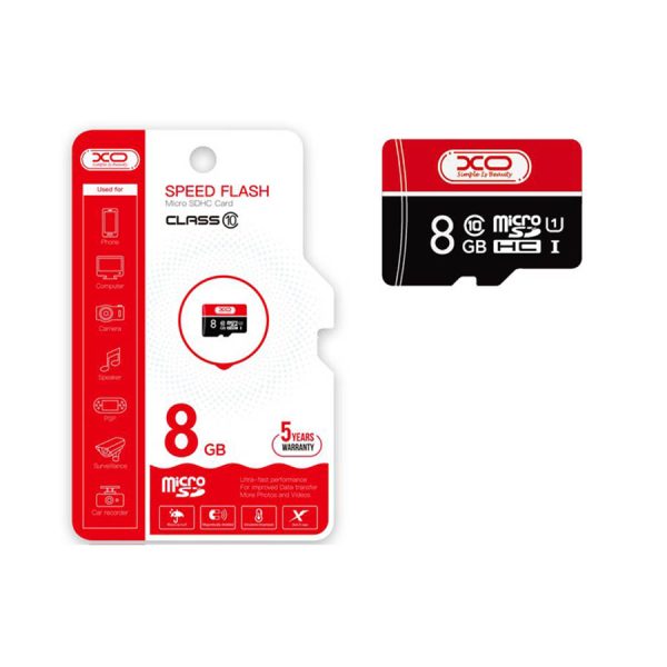 Memory Card XO-CL10 Micro SD 8GB