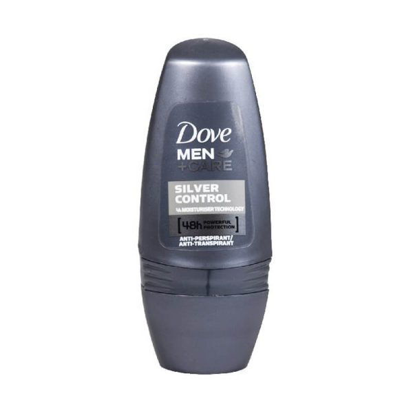 DOVE DEO ROLL-ON 50ml. MEN SILVER CONTROL (GR)