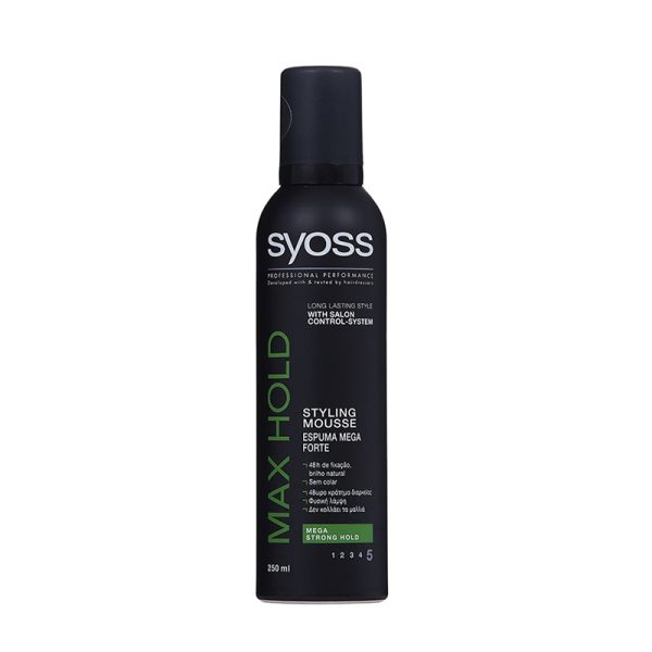 SYOSS ΑΦΡΟΣ ΜΑΛΛΙΩΝ 250ml. MAX HOLD