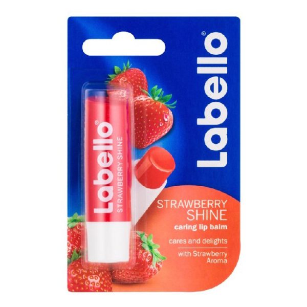 LABELLO LIP BALM 5.5ml STRAWBERRY ΦΡΑΟΥΛΑ