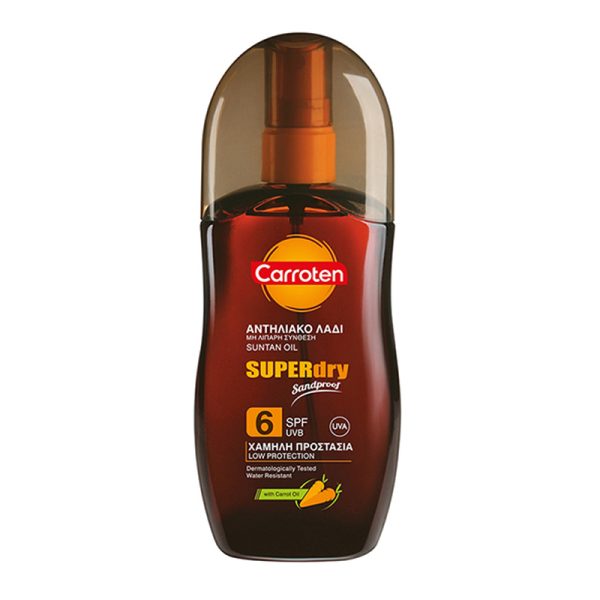 CARROTEN OIL SPRAY SUPERdry SPF6 125ml (ΠΡΟΣΦΟΡΑ)