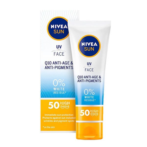 NIVEA SUN UV FACE CREAM SPF30 50ml 0% STICKY EFFECT