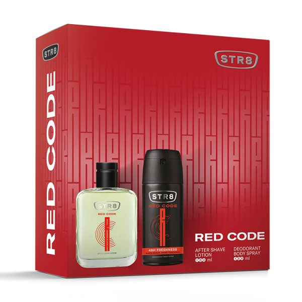 STR8 RED CODE GIFT SET ASL 100ml + DEO SPRAY 150ml