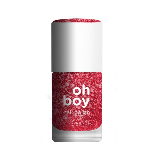 OH BOY ΒΕΡΝΙΚΙ ΝΥΧΙΩΝ 10ml No.222 GLITTER RED