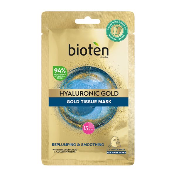 BIOTEN Hyaluronic Gold Υφασμάτινη Μάσκα 25ml