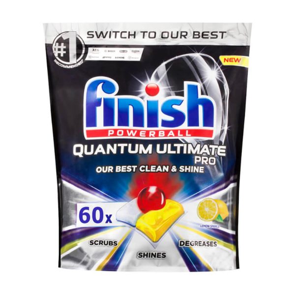 FINISH POWERBALL QUANTUM ULTIMATE 60 ΚΑΨΟΥΛΕΣ LEMON