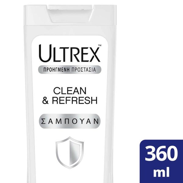 ULTREX MEN ΣΑΜΠΟΥΑΝ 360ml CLEAN & REFRESH