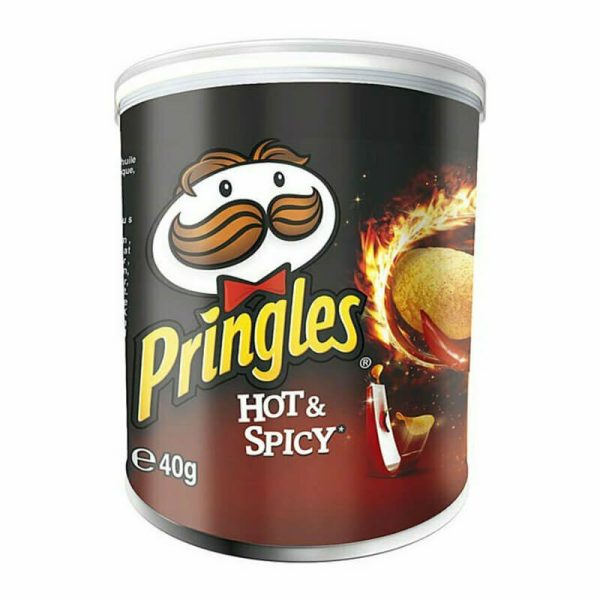 PRINGLES CHIPS 40g HOT AND SPICY