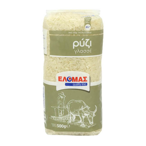 ΕΛΟΜΑΣ ΡΥΖΙ ΓΛΑΣΣΕ 500g