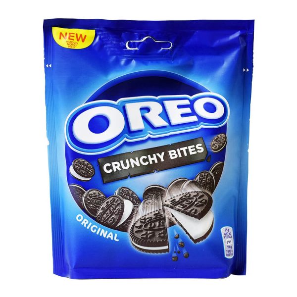 OREO CRUNCHY BITES ORIGINAL ΜΠΙΣΚΟΤΑ ΓΕΜΙΣΤΑ 110g