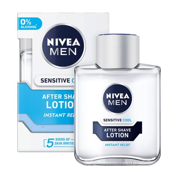 NIVEA AFTERSHAVE LOTION 100ml SENSITIVE COOL