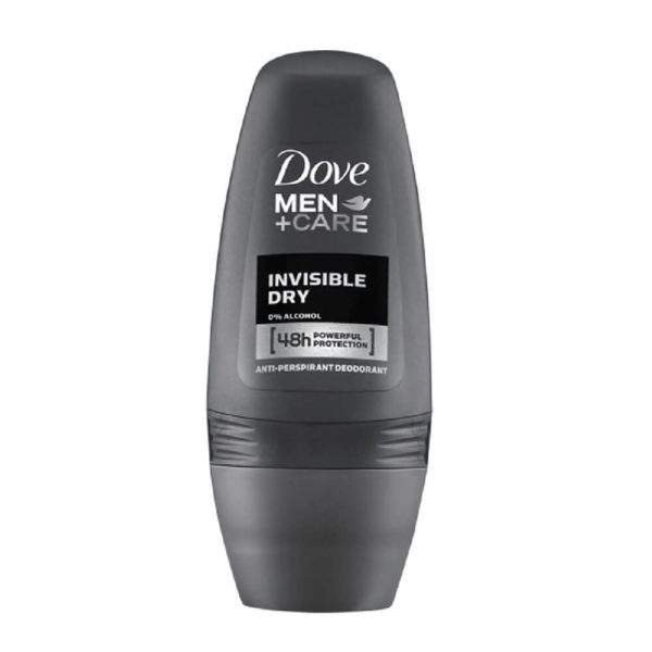 DOVE DEO ROLL-ON 50ml MEN INVISIBLE DRY