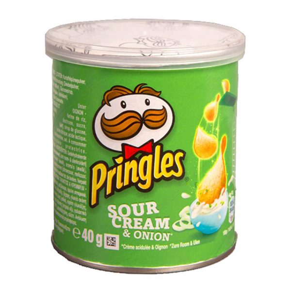 PRINGLES CHIPS 40g CREAM & ONION