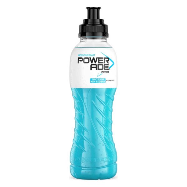 POWERADE ENERGY DRINK 500ml MOUNTAIN BLAST ZERO ΜΠΛΕ