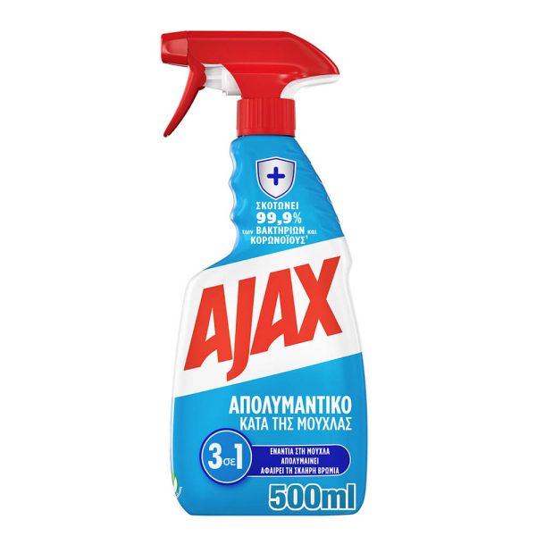 AJAX ΑΝΤΛΙΑ ΚΑΘΑΡΙΣΜΟΥ 500ML ΚΑΤΑ ΤΗΣ ΜΟΥΧΛΑΣ