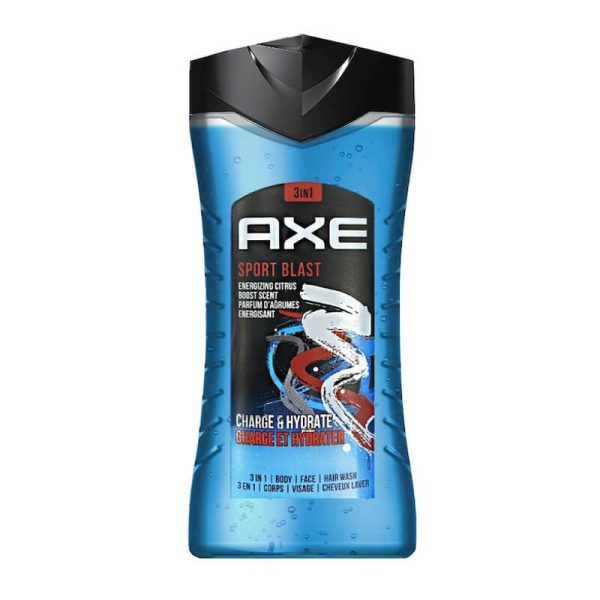 AXE SHOWER GEL 3 in 1 ΑΦΡΟΛΟΥΤΡΟ 250ml SPORT BLAST