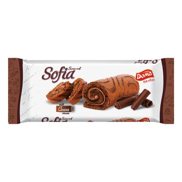 DOMA SWISS ROLL 200g ΚΑΚΑΟ