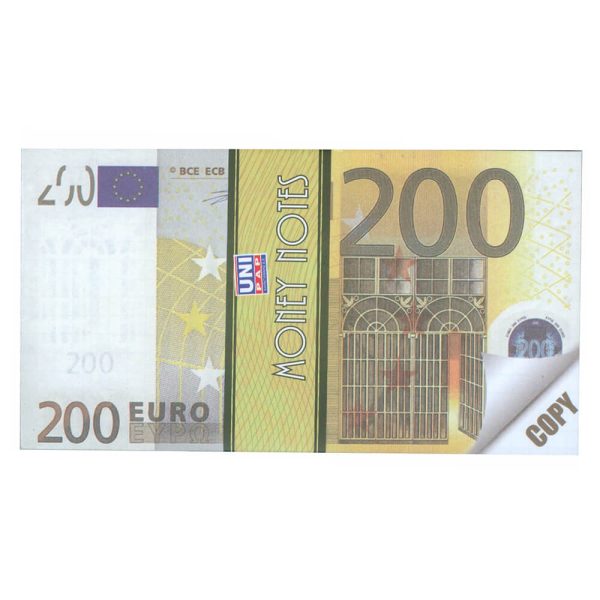 ΜΠΛΟΚ ΣΗΜΕΙΩΣΕΩΝ MONEY NOTES ΚΙΤΡΙΝΟ 200€