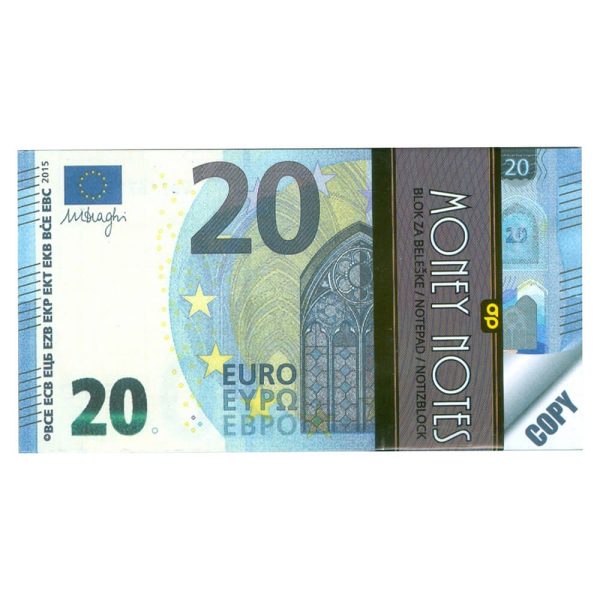 ΜΠΛΟΚ ΣΗΜΕΙΩΣΕΩΝ MONEY NOTES ΓΑΛΑΖΙΟ 20€