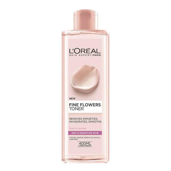 L'OREAL ΤΟΝΩΤΙΚΗ ΛΟΣΙΟΝ ΠΡΟΣΩΠΟΥ 400ml FINE FLOWERS