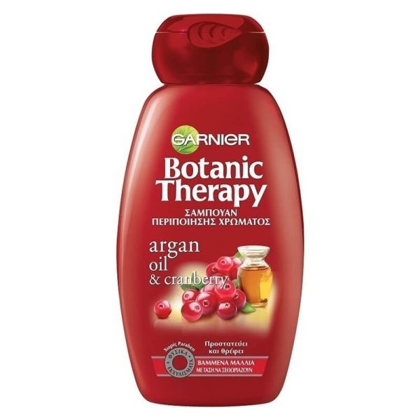 GARNIER BOTANIC THERAPY ΣΑΜΠΟΥΑΝ 400ml ARGAN OIL & CRANBERRY