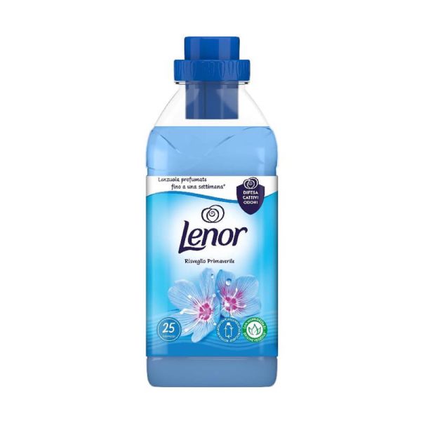 LENOR ΜΑΛΑΚΤΙΚΟ ΡΟΥΧΩΝ 25μεζ. 525ml PRIMAVERA (ΜΠΛΕ)