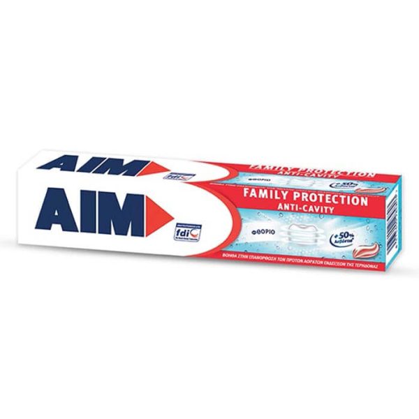 AIM ΟΔΟΝΤΟΚΡΕΜΑ 75ml FAMILY PROTECTION ANTI-CAVITY