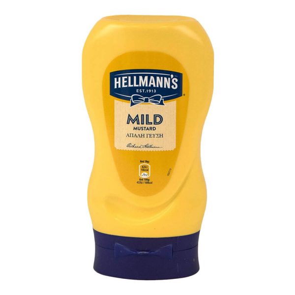 HELLMANN'S MILD ΜΟΥΣΤΑΡΔΑ ΑΠΑΛΗ TOP DOWN 265g