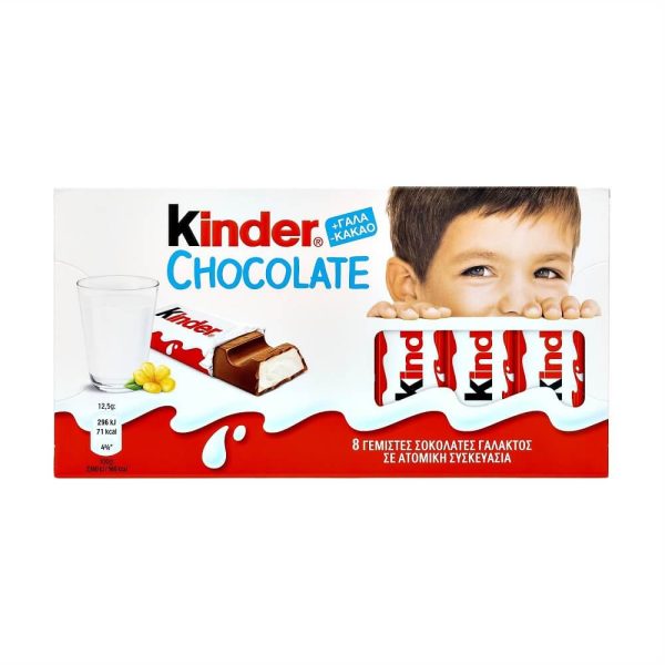 KINDER ΣΟΚΟΛΑΤΑ T8 100g