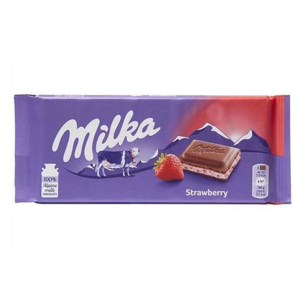 MILKA ΣΟΚΟΛΑΤΑ ΓΑΛΑΚΤΟΣ 100g ΦΡΑΟΥΛΑ
