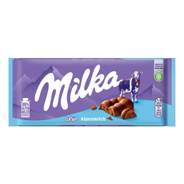 MILKA ΣΟΚΟΛΑΤΑ ΓΑΛΑΚΤΟΣ 90g BUBBLE
