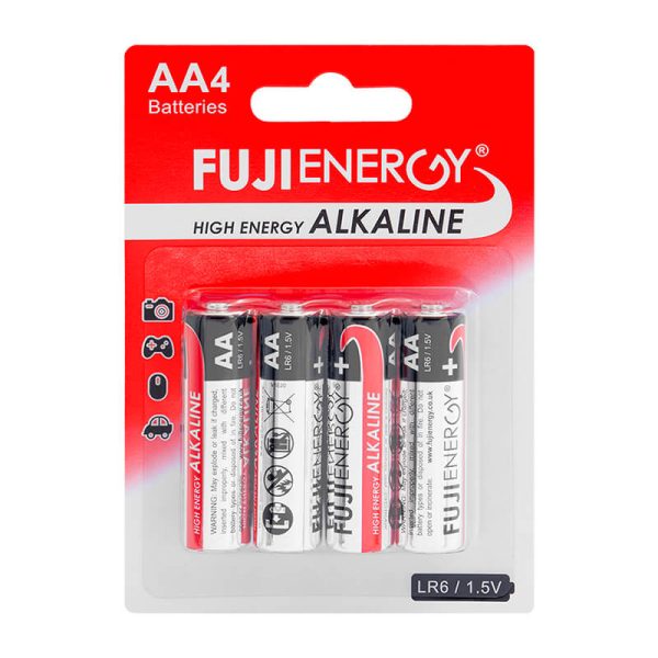 FUJIENERGY ΜΠΑΤΑΡΙΕΣ AΛΚΑΛΙΚΕΣ AA LR6 ΣΕΤ 4τεμ.