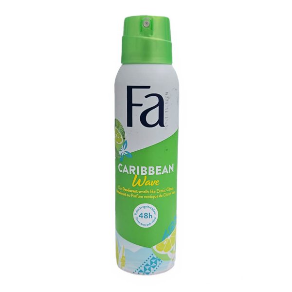 FA DEO SPRAY ΑΠΟΣΜΗΤΙΚΟ 150ml CARRIBEAN WAVE