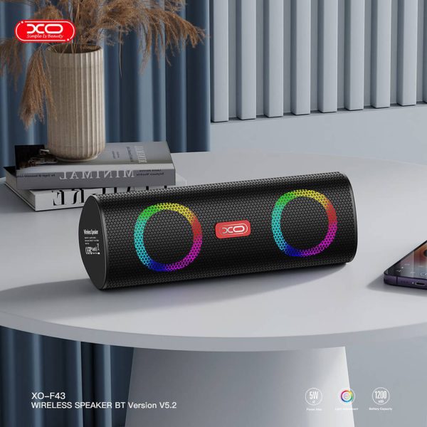 ΗΧΕΙΟ Bluetooth Speaker THOR XO-F43 ΜΑΥΡΟ