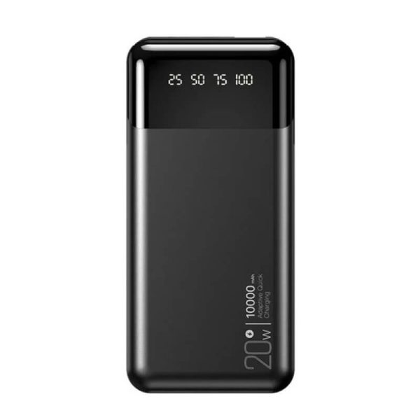 POWER BANK 10000mAh XO-PR191 ΜΑΥΡΟ