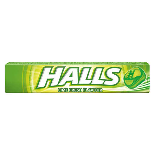 HALLS ΚΑΡΑΜΕΛΕΣ 33,5g LIME FRESH