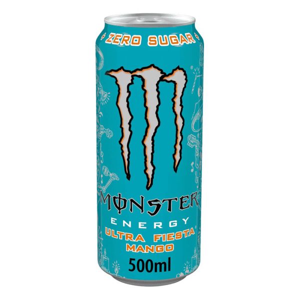 MONSTER ENERGY DRINK 500ml ULTRA FIESTA MANGO