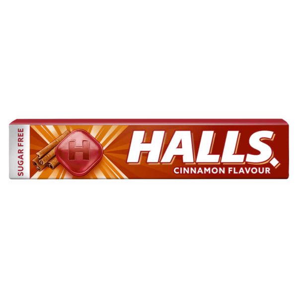 HALLS ΚΑΡΑΜΕΛΕΣ CINNAMON FLAVOR ΚΑΝΕΛΑ 32g