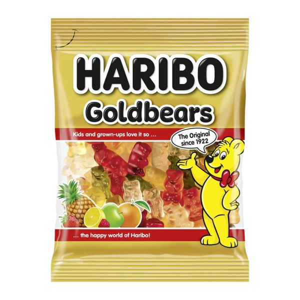HARIBO ΖΕΛΕΔΑΚΙΑ 100g ΑΡΚΟΥΔΑΚΙΑ GOLDBAREN