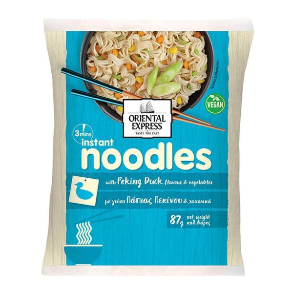 ORIENTAL EXPRESS NOODLES ΠΑΠΙΑ ΠΕΚΙΝΟΥ & ΛΑΧΑΝΙΚΑ 87g