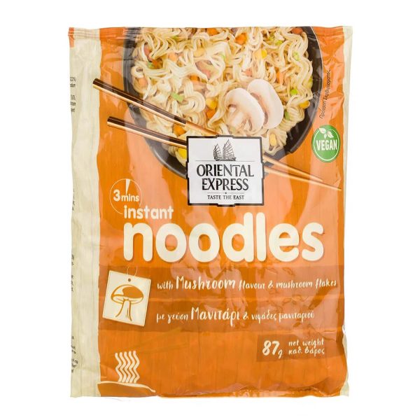 ORIENTAL EXPRESS NOODLES ΜΑΝΙΤΑΡΙ & ΝΙΦΑΔΕΣ ΜΑΝΙΤΑΡΙΟΥ 87g