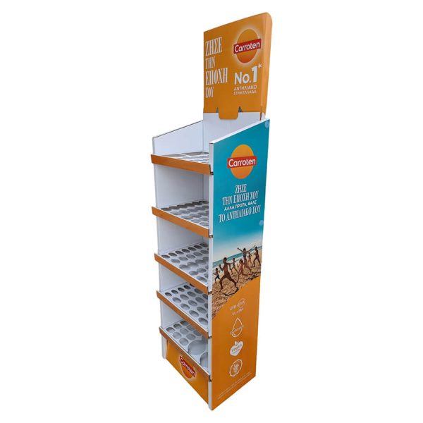 STAND CARROTEN SMALL FLOOR PAPER 46Χ30Χ174εκ.