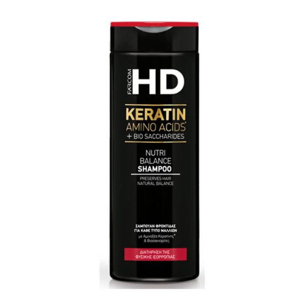 FARCOM HD KERATIN ΣΑΜΠΟΥΑΝ ΓΙΑ ΟΛΟΥΣ ΤΟΥΣ ΤΥΠΟΥΣ 400ml