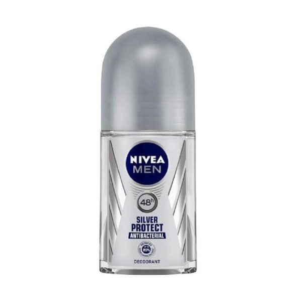 NIVEA ROLL-ON ΑΠΟΣΜΗΤΙΚΟ 50ml MEN SILVER PROTECΤ