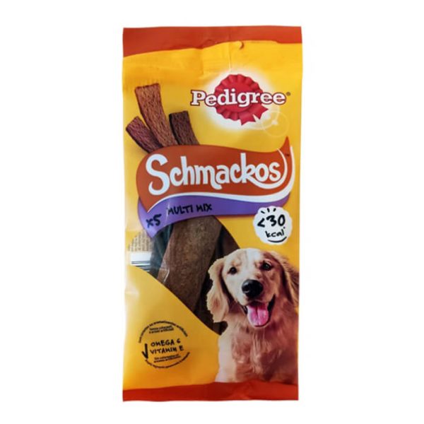 PEDIGREE SCHMACKOS MULTI MIX STICKS ΣΚΥΛΟΥ 36g 5τεμ.
