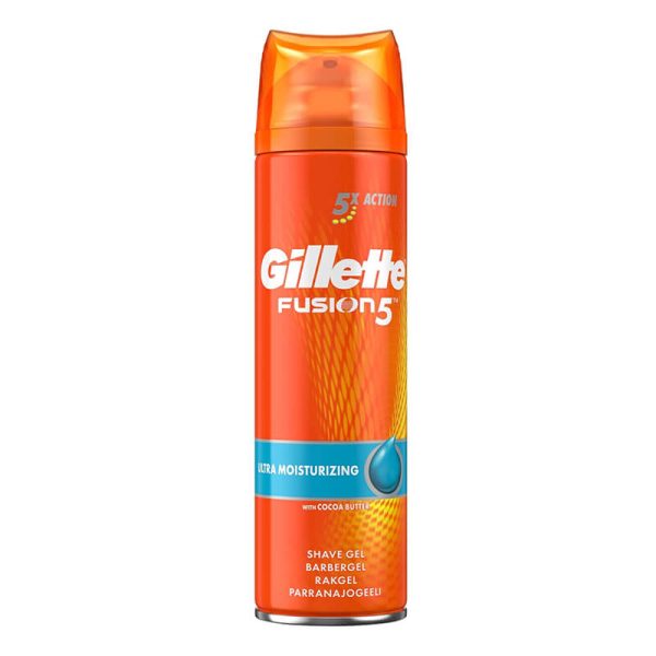 GILLETTE FUSION 5 GEL ΞΥΡΙΣΜΑΤΟΣ 200ml ULTRA MOISTURIZING