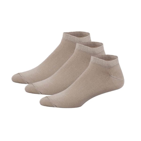 K-SOCKS ΚΑΛΤΣΕΣ ΣΟΣΟΝΙ ΒΑΜΒΑΚΟΛΥΚΡΑ (3 ζεύγη) ΜΠΕΖ /1383/3640