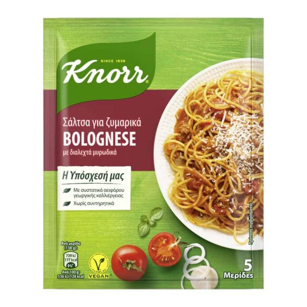 KNORR ΣΑΛΤΣΑ ΓΙΑ ΖΥΜΑΡΙΚΑ BOLOGNESE 60g
